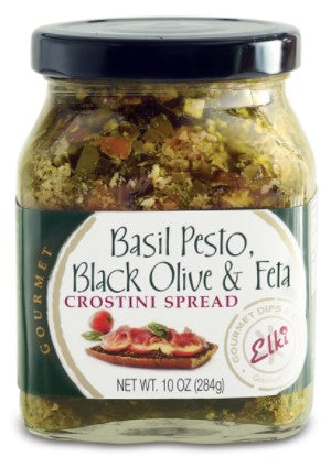 Basil Pesto Black Olive Feta