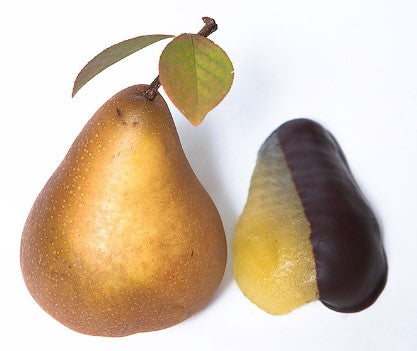 Dark Chocolate Dipped Pear