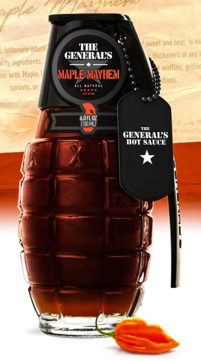 Maple Mayhem General's Hot Sauce