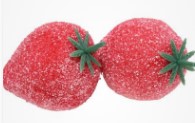 Marzipan Strawberries