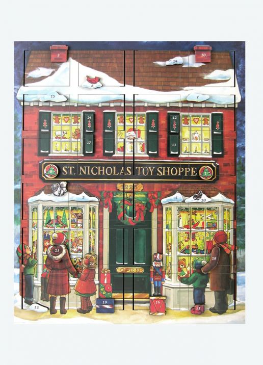 Byers Choice Musical Advent Toy Shop