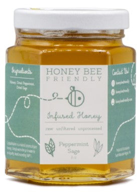 Peppermint Sage Honey