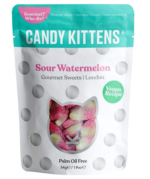 Sour Watermelon Candy Kittens
